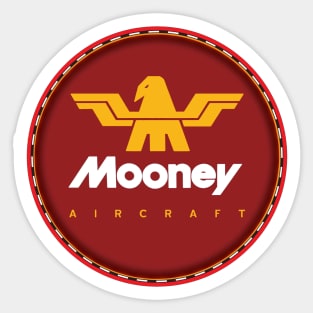 Mooney Vintage Aircraft Sticker